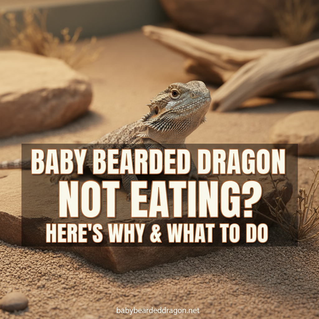 Why Your Baby Bearded Dragon Isn't Eating: Discover the Causes & Solutions!