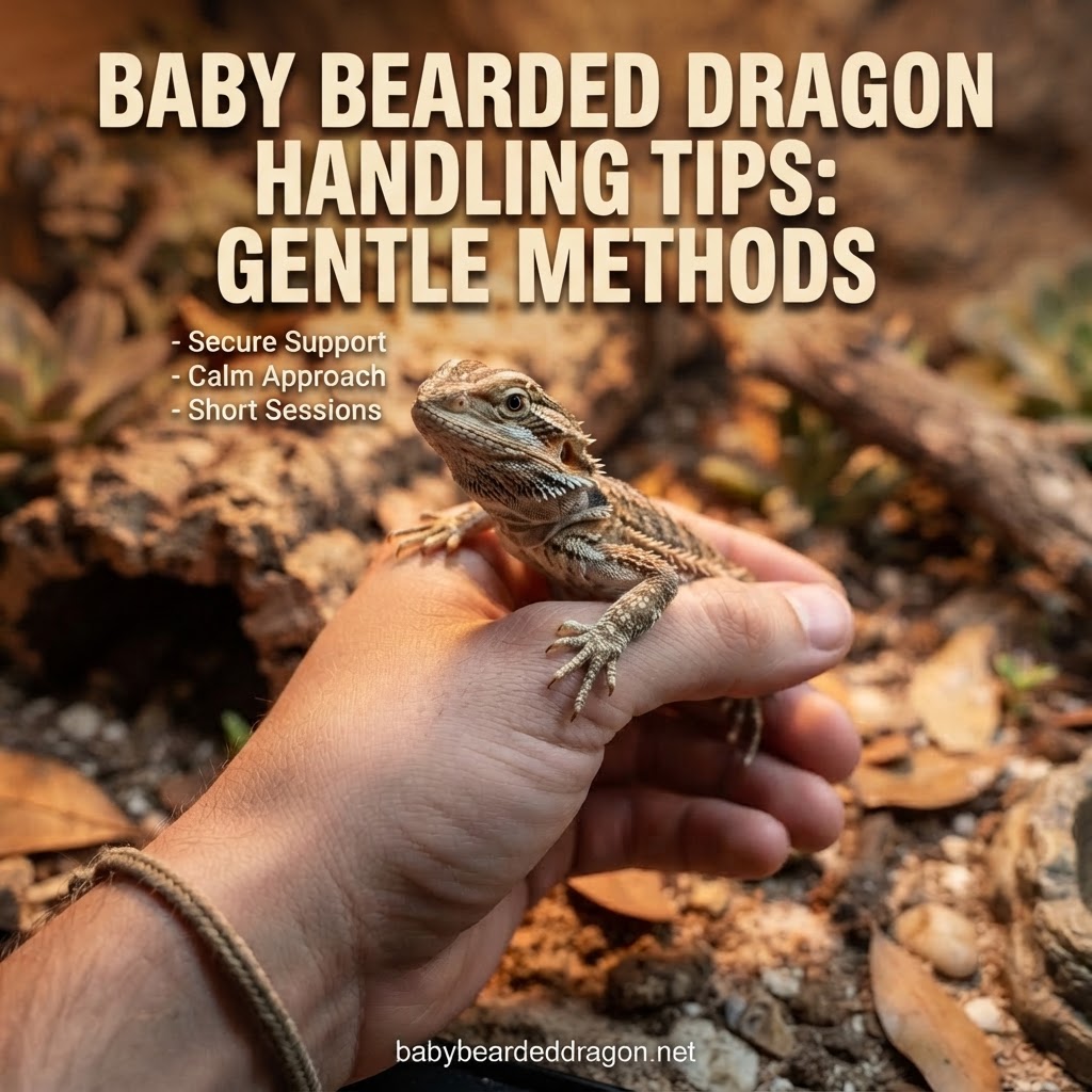 How to Handle a Baby Bearded Dragon: Gentle Tips for Beginners