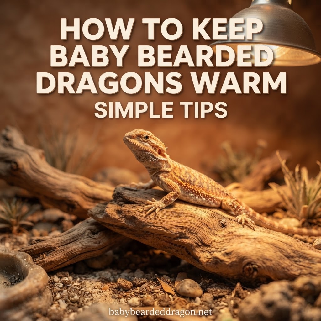 Essential Tips for Keeping Baby Bearded Dragons Warm! 🦎✨