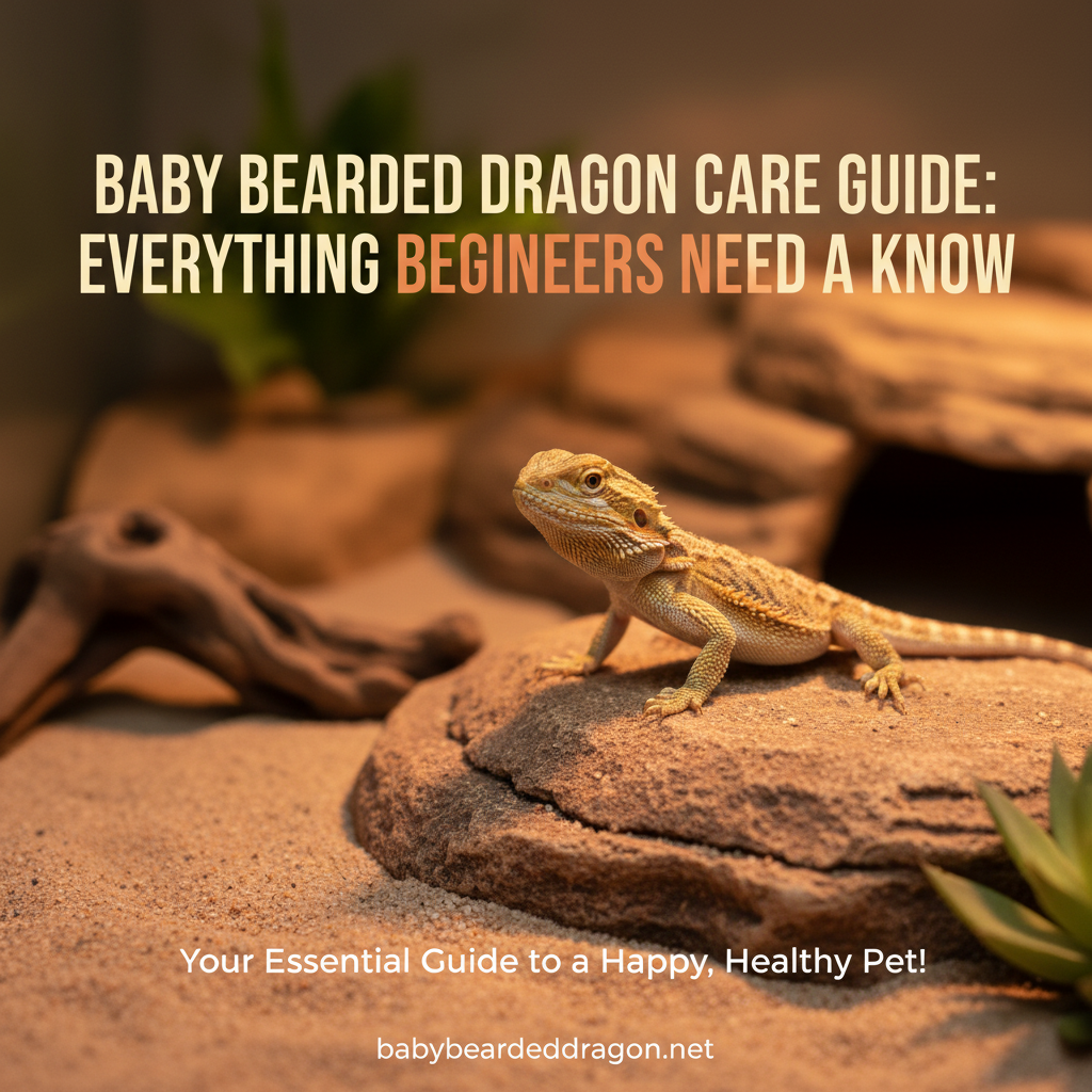 Ultimate Baby Bearded Dragon Care Guide for Beginners 🦎✨