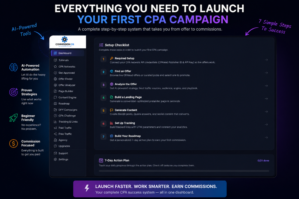 CommissionOS Interface