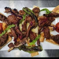 Mixed Grill on Flatbread