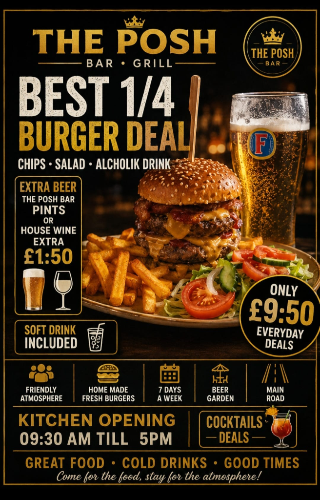 1/4 Burger Deal