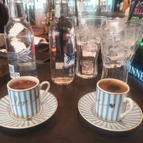 Turkish Coffee at the Bar