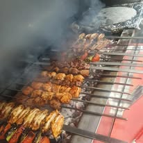 Charcoal Grill — Chicken Shish
