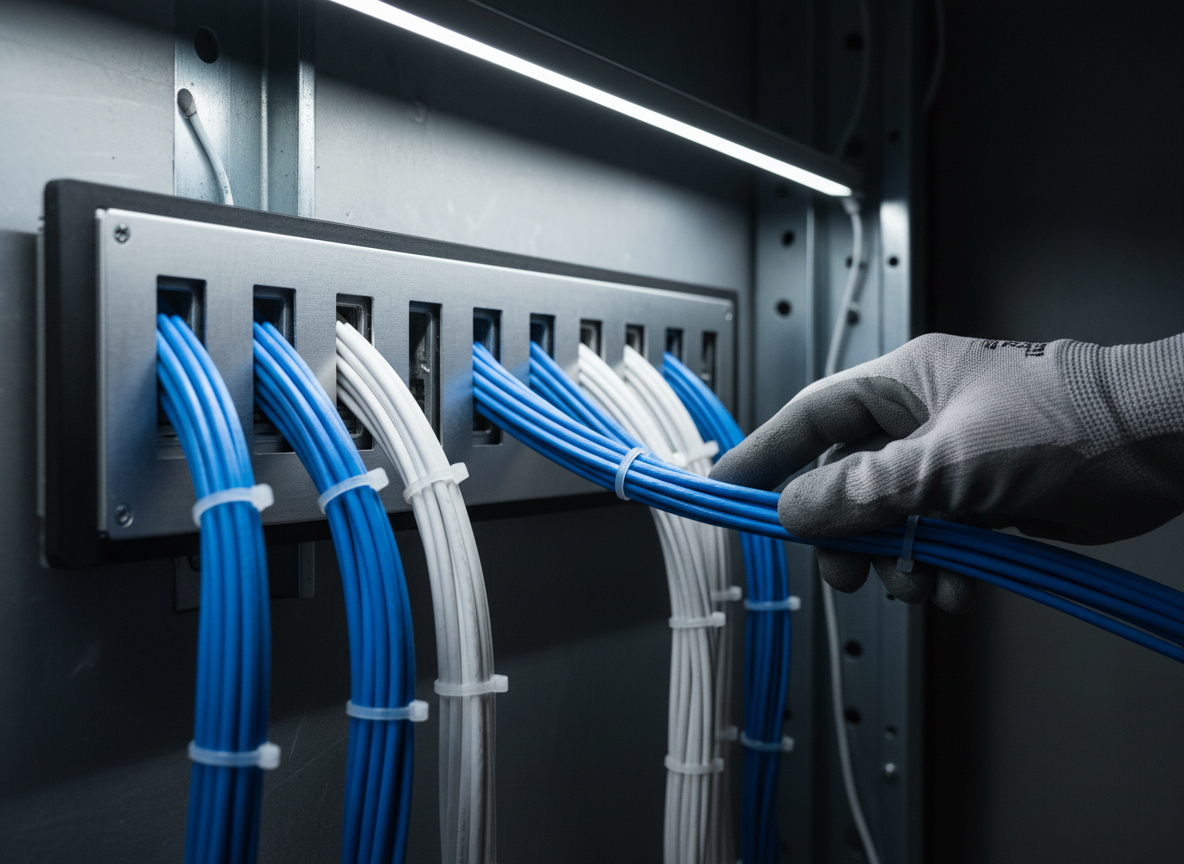 Low voltage wiring