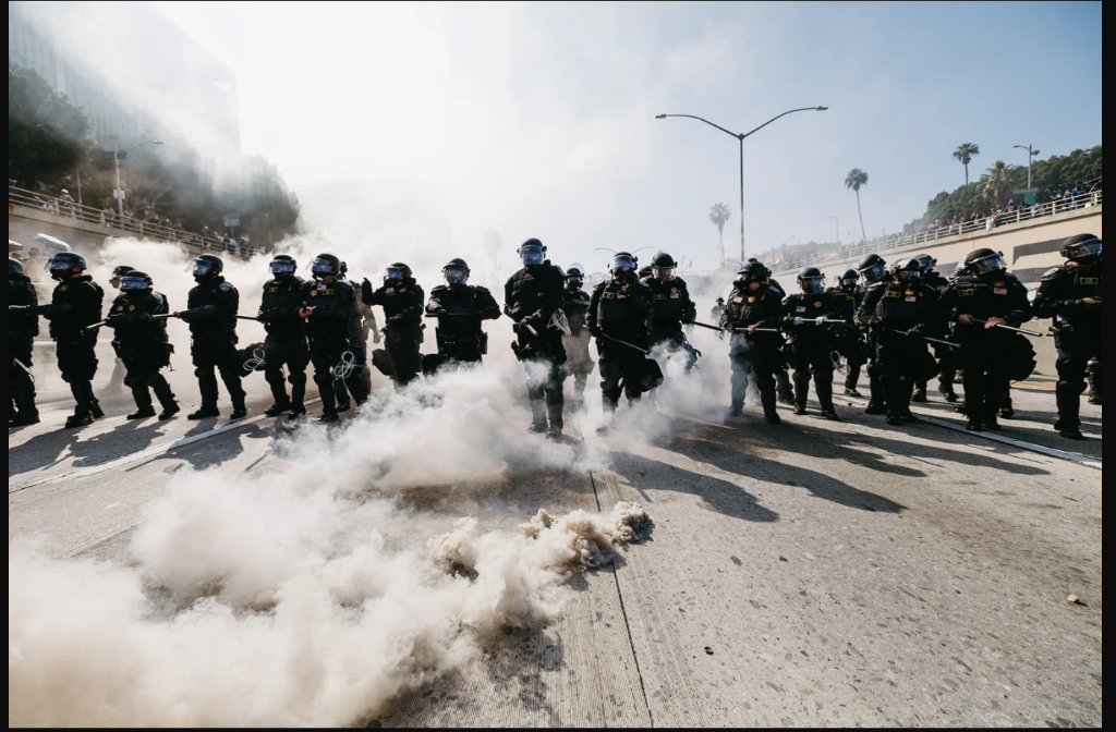 Riot police