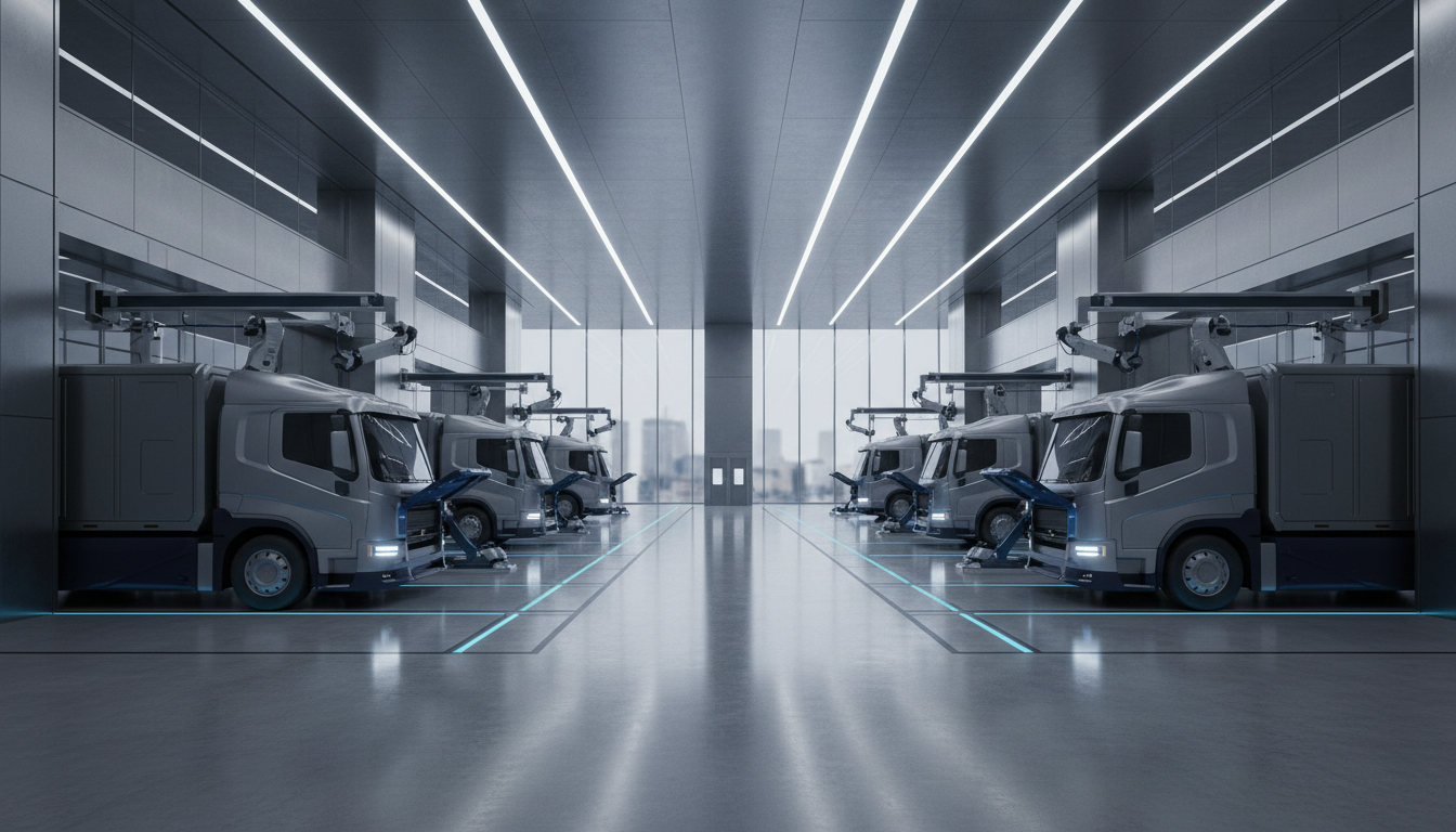 Truck and fleet maintenance shop