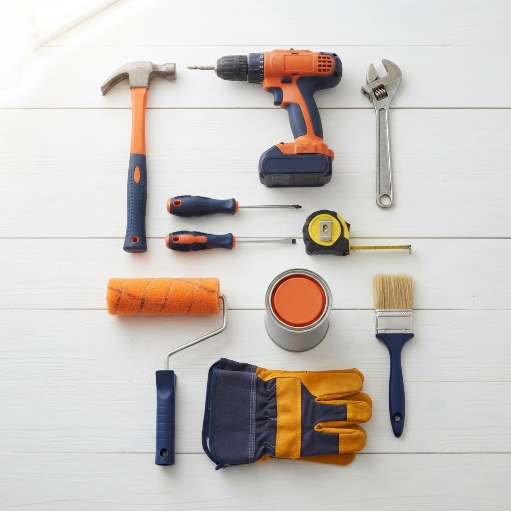 Handyman at work