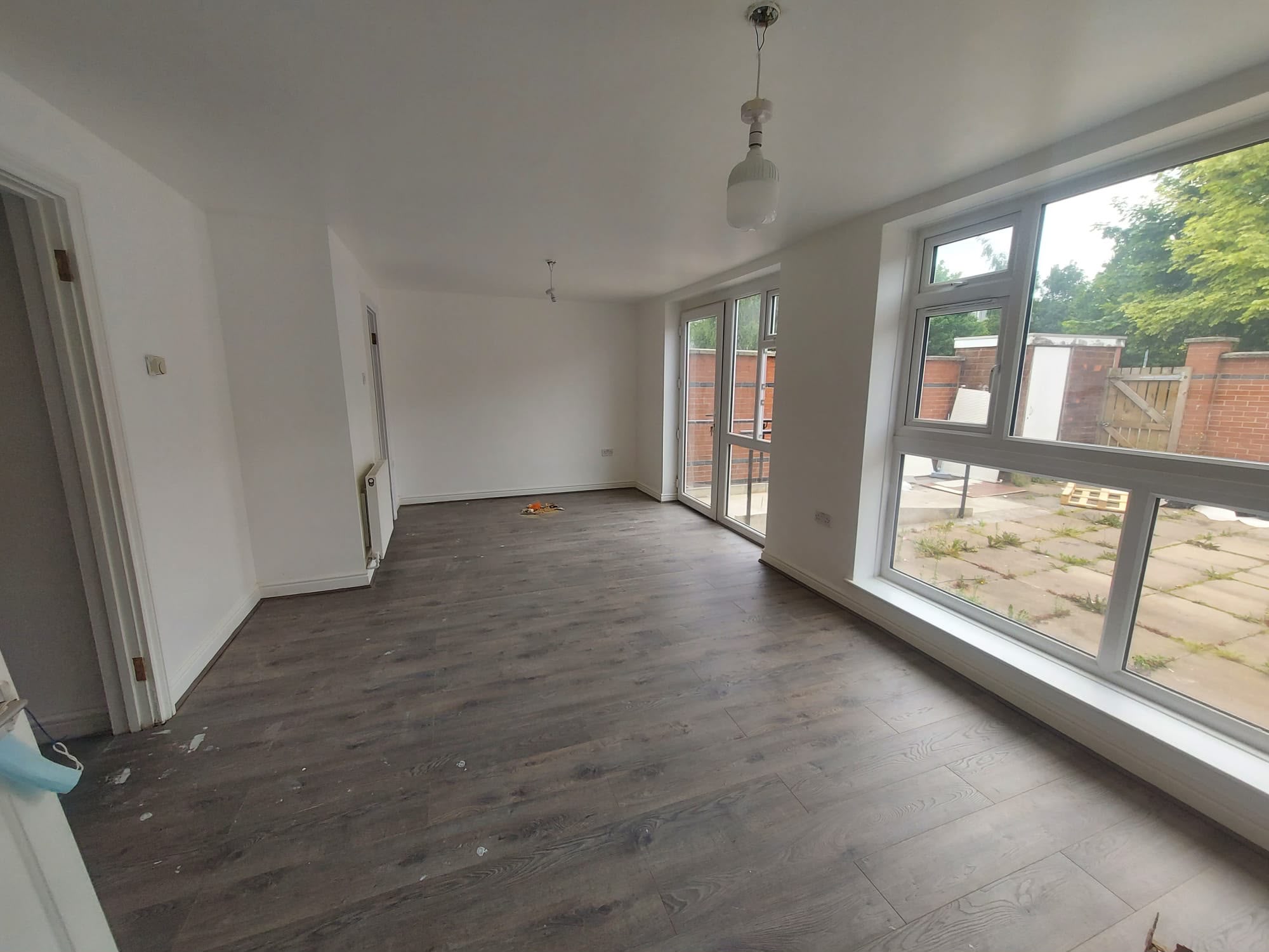 Laminate Flooring and painting