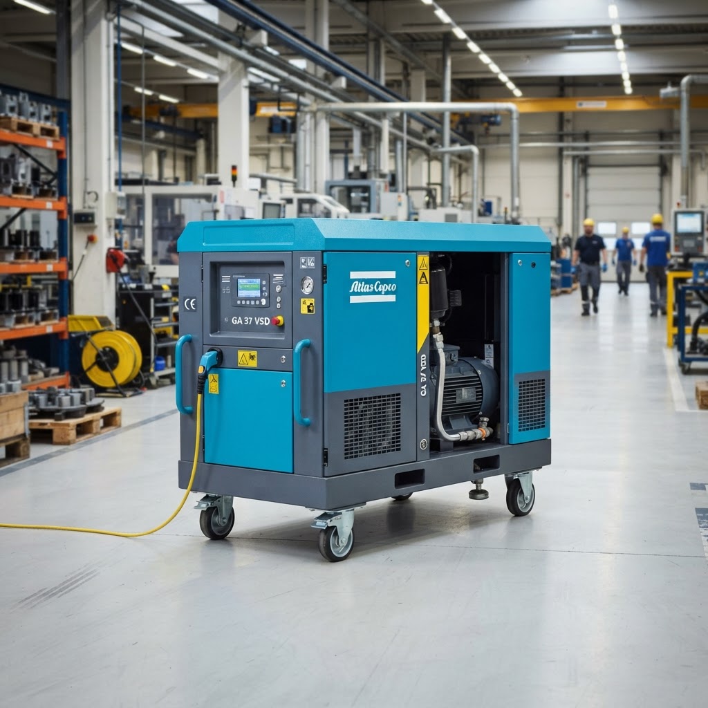 Compresseur d'air industriel Atlas Copco