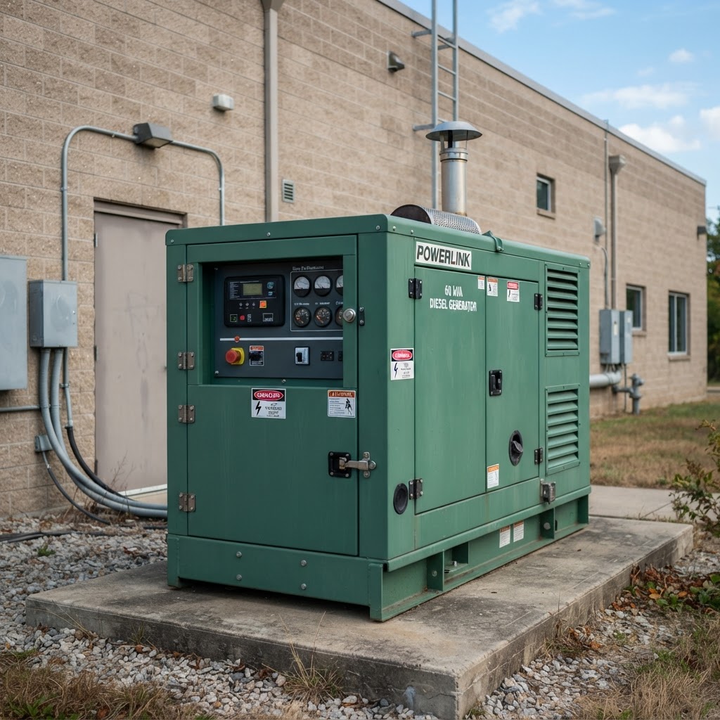 Groupe électrogène industriel 60 kVA