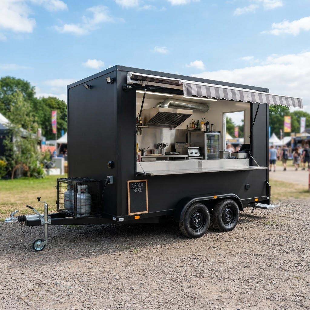 Remorque food-truck Lider Custom 2000 - cuisine mobile équipée