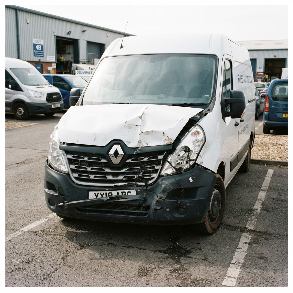Renault Master III 2.3 dCi 2018 — Choc avant, VGE