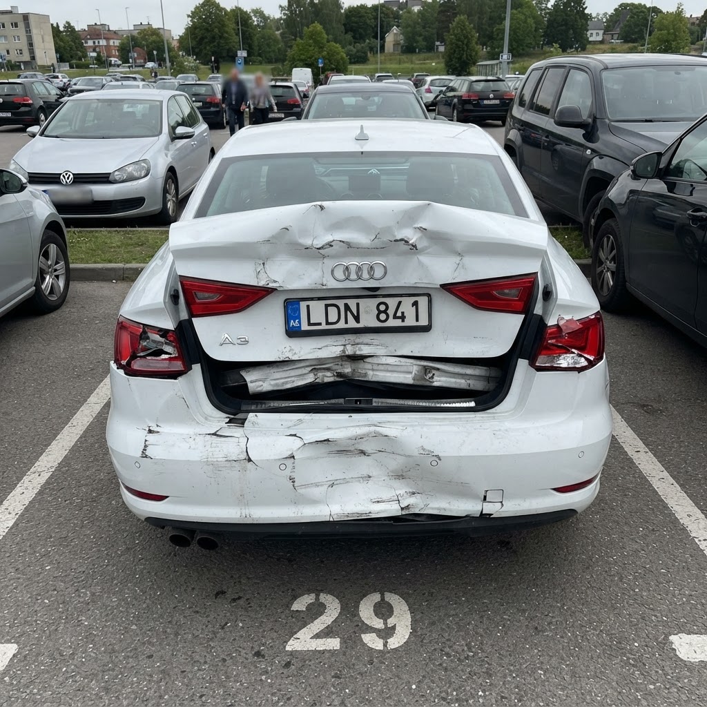 Audi A3 Sportback 2.0 TDI 2020 — Choc arrière