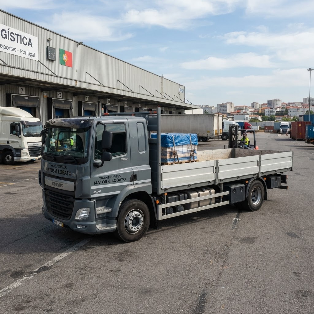 Camion plateau à ridelles 19T