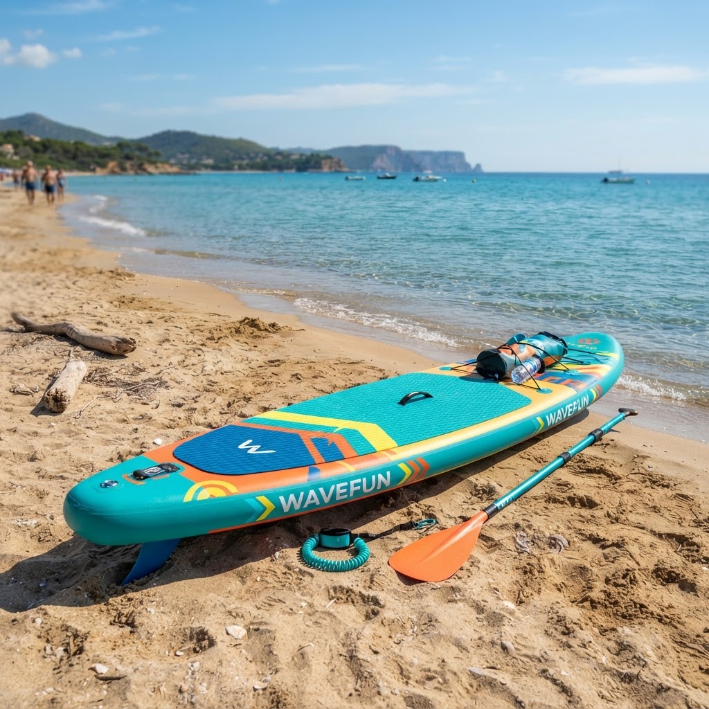 Paddle gonflable + pagaie