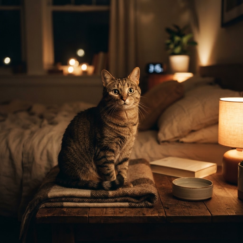 Gatto che non dorme la notte: cause, soluzioni e consigli