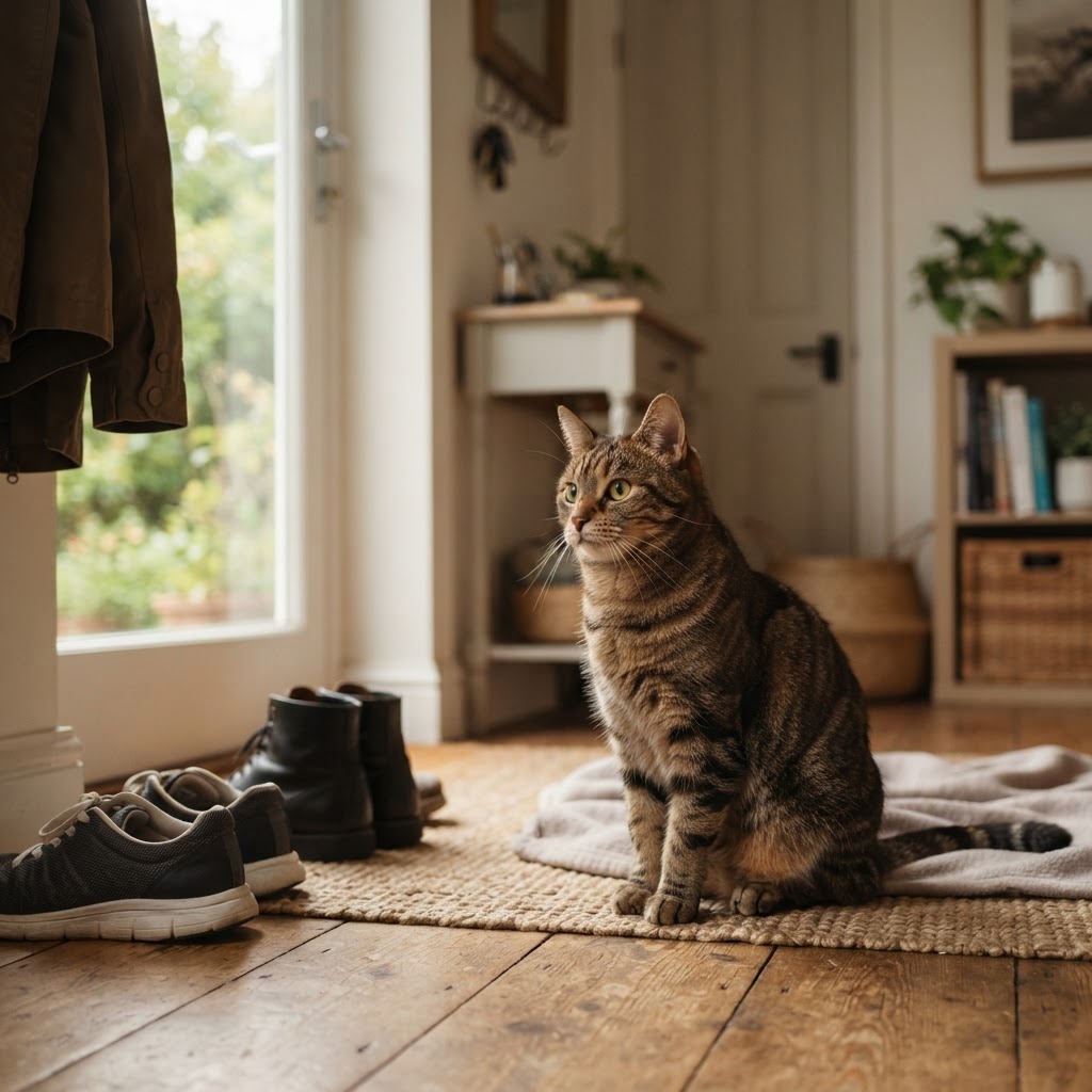Ansia da separazione nel gatto: sintomi e come aiutarlo a stare solo