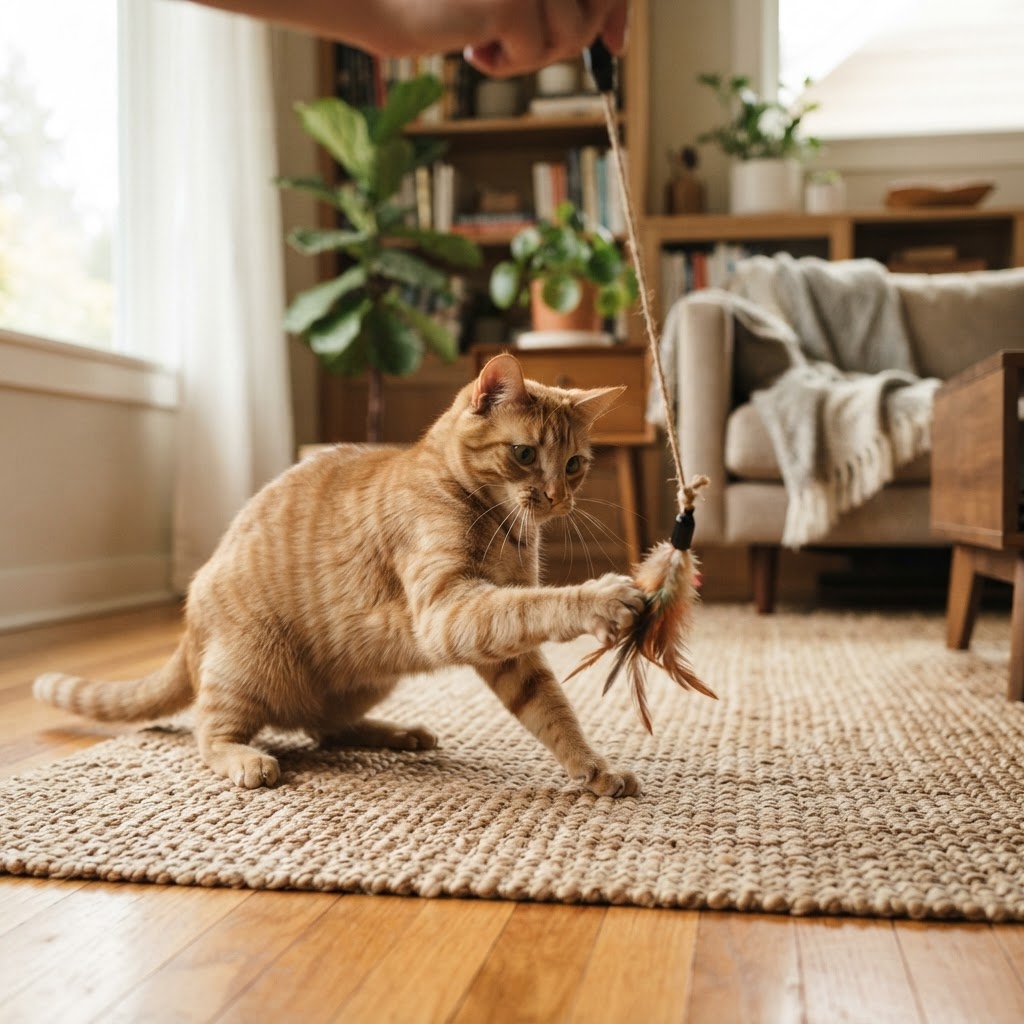 Gatto che caccia: Capire l'istinto predatorio e gestire il gioco