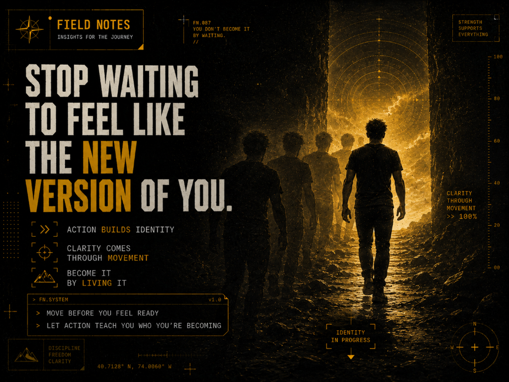 Stop Waiting to Feel Like the New Version of You