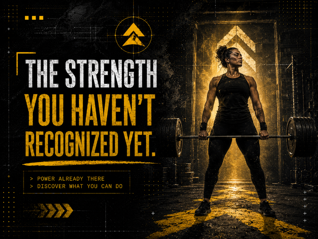 The Strength You Haven't Recognized Yet