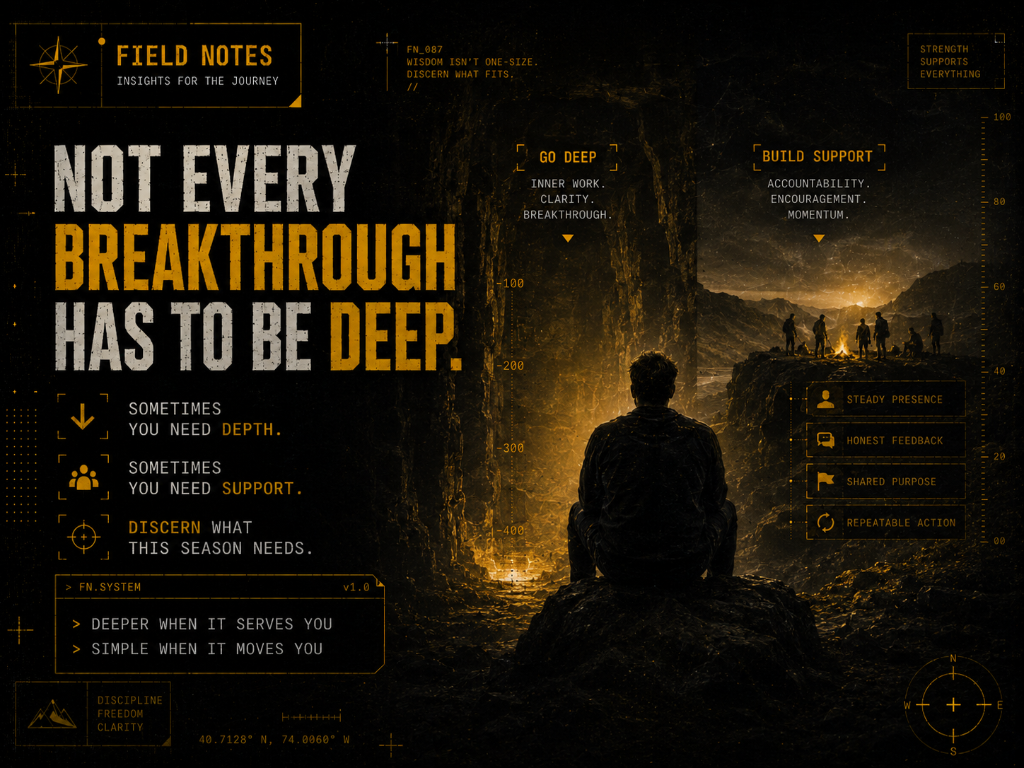 Not Every Breakthrough Has to Be Deep