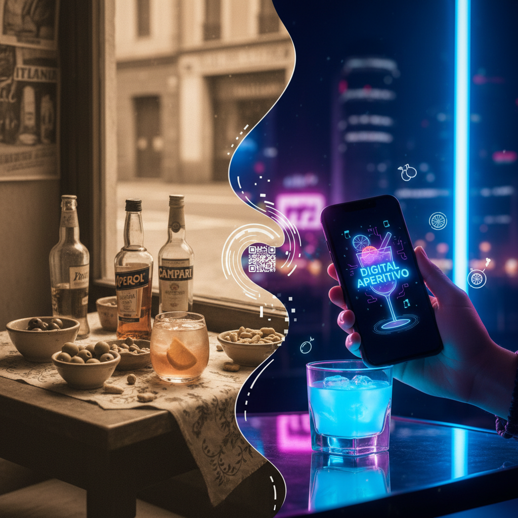 L'evoluzione dell'aperitivo: dalla tradizione italiana all'era digitale