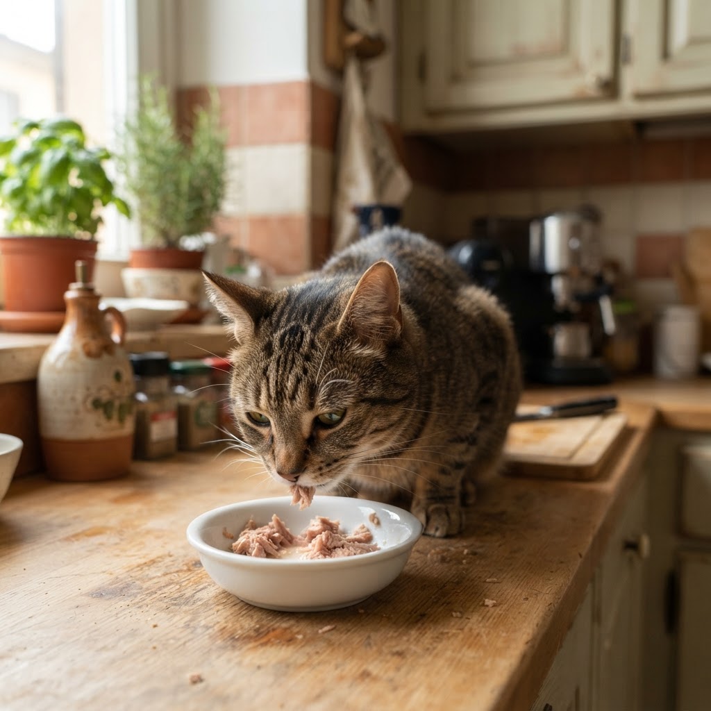 Il Gatto Può Mangiare il Tonno? Benefici, Rischi e Giuste Quantità