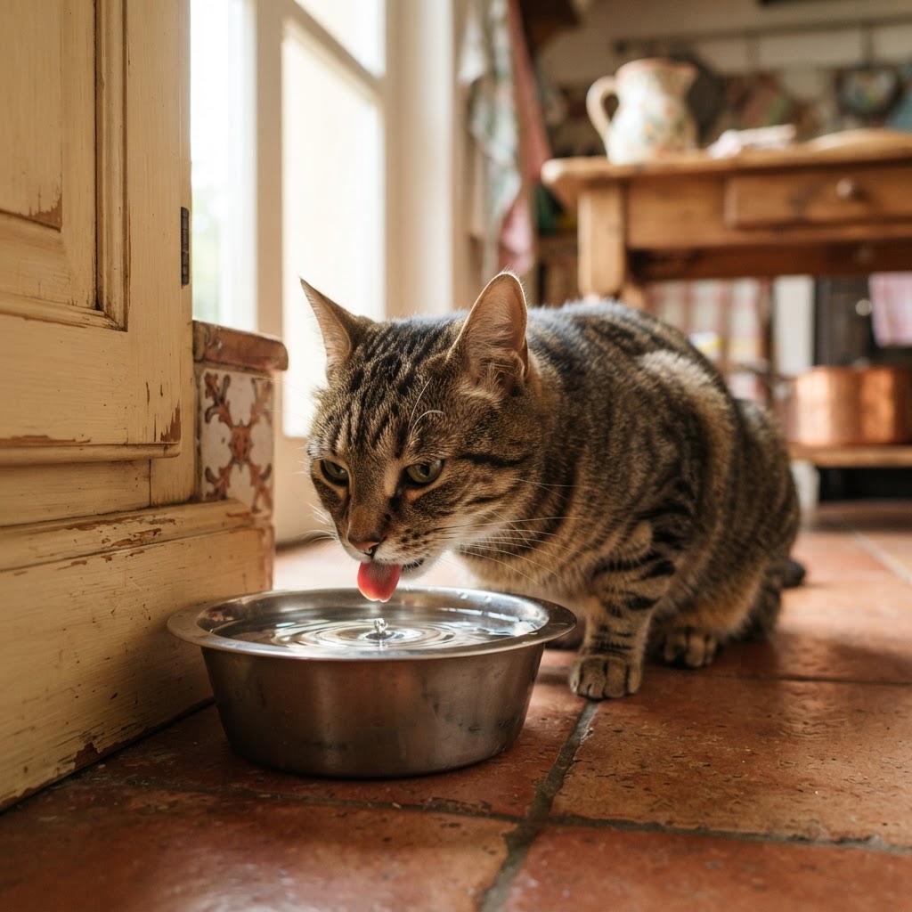 Acqua e Idratazione nel Gatto: Quanta ne Serve