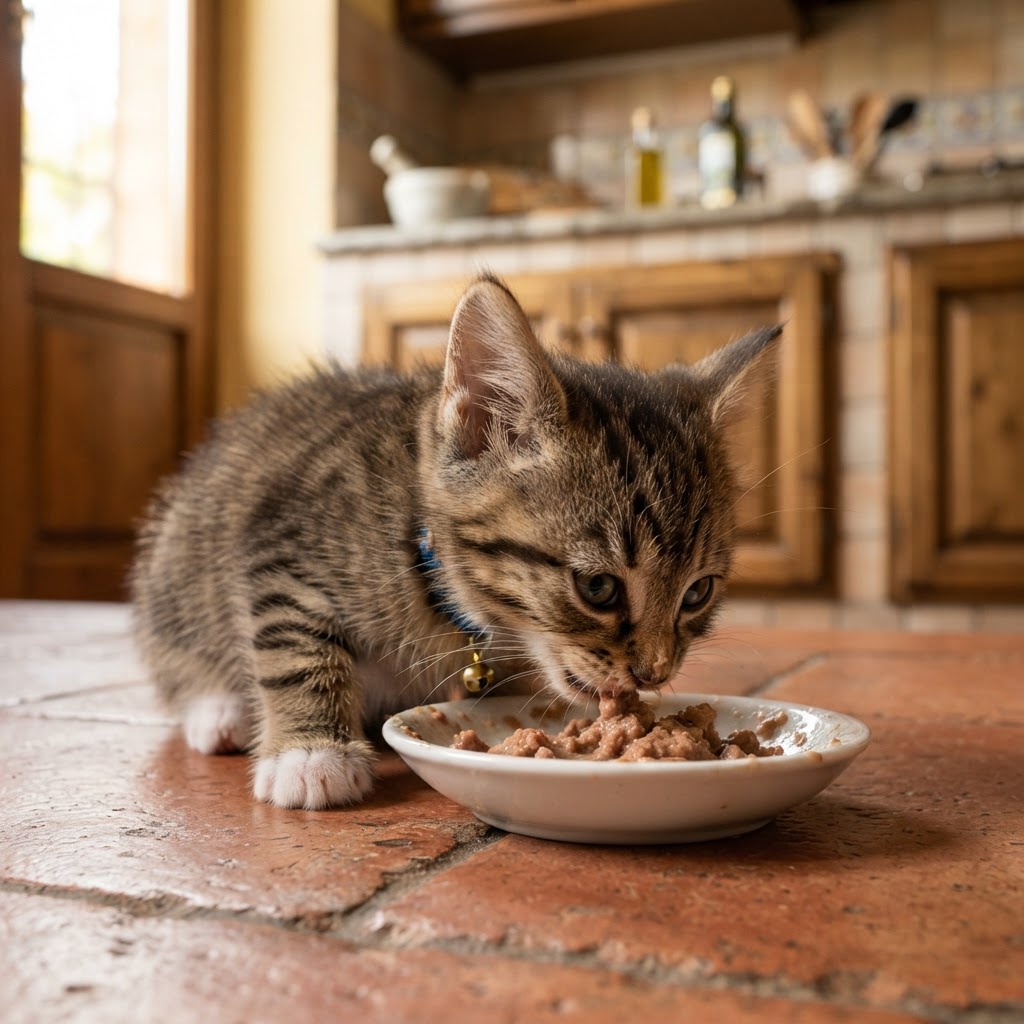Alimentazione del Gattino dalla Nascita ai 12 Mesi