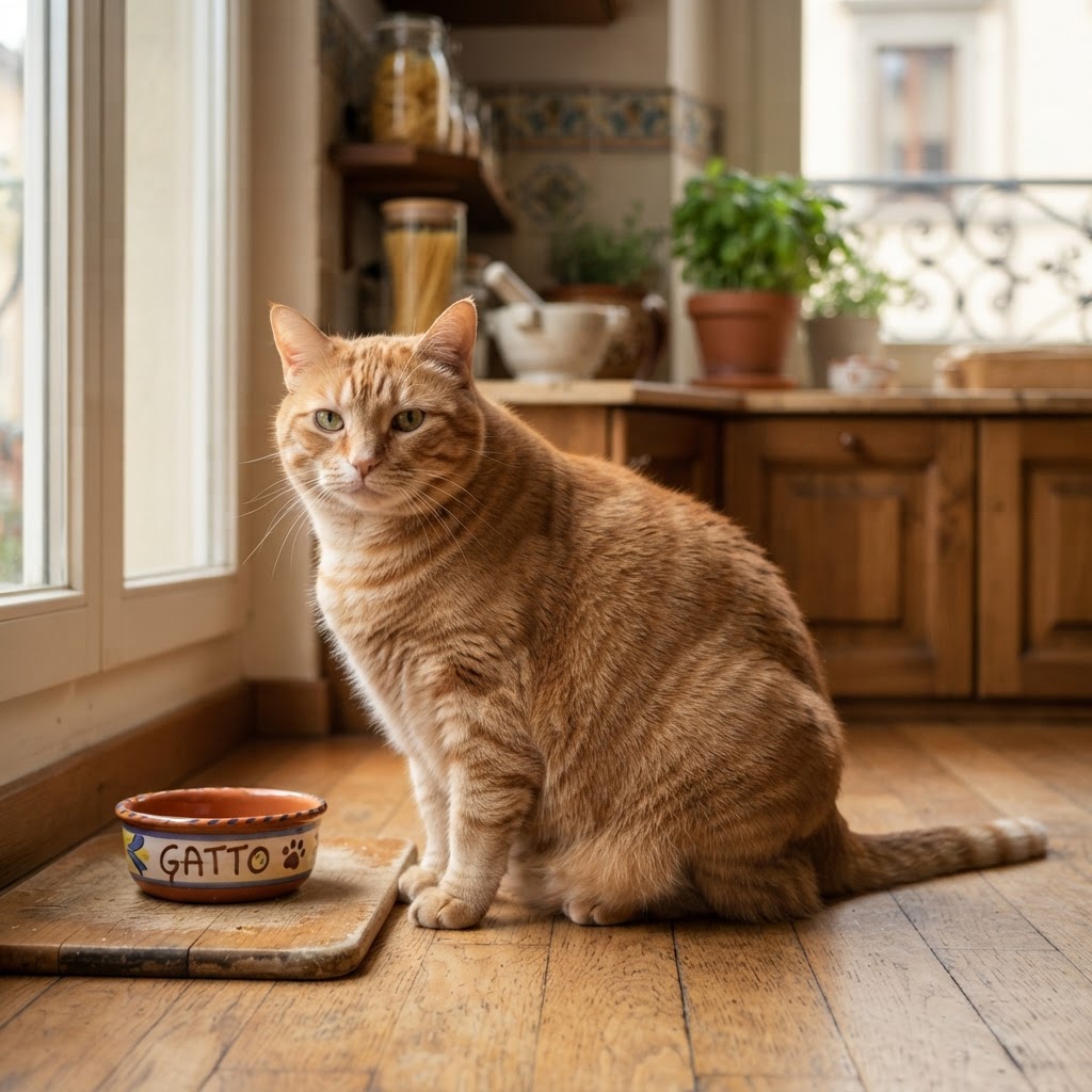 Sovrappeso nel Gatto: Dieta e Controllo