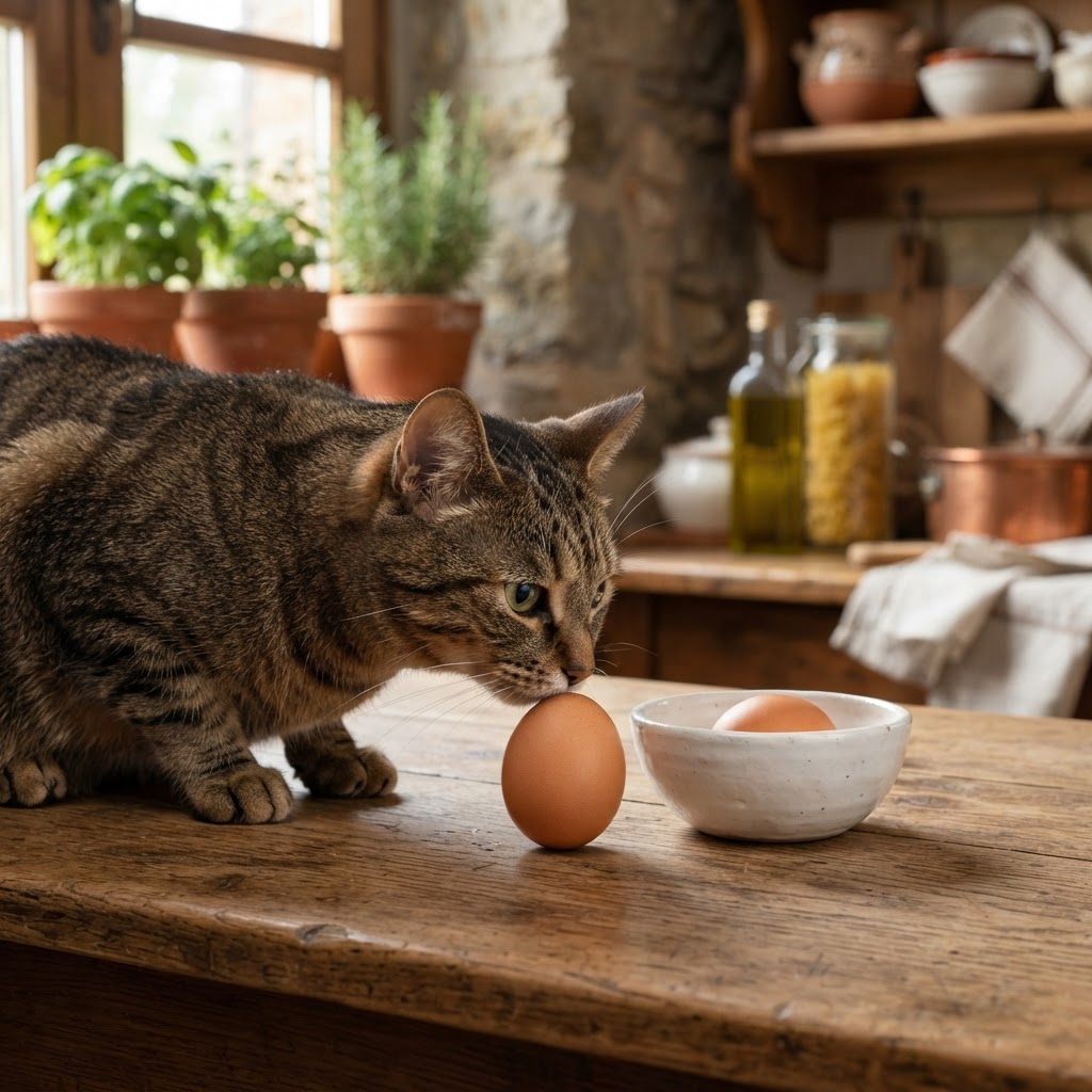 Gatto e Uova: Benefici, Rischi e Come Offrirle in Sicurezza