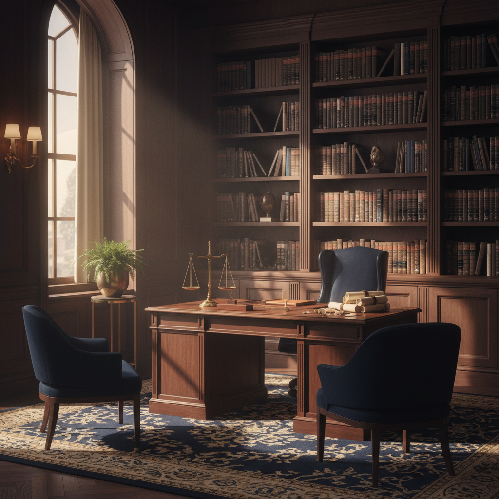 Cabinet d'avocats JAHID — intérieur premium