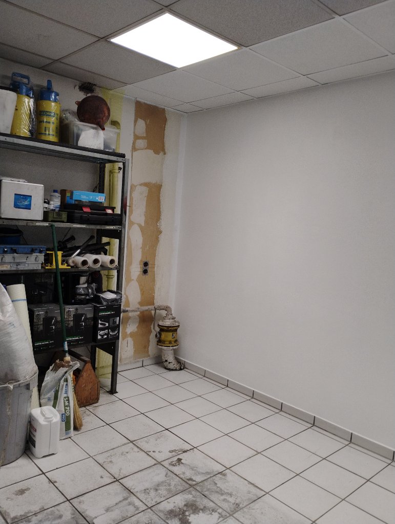 Während der Arbeiten