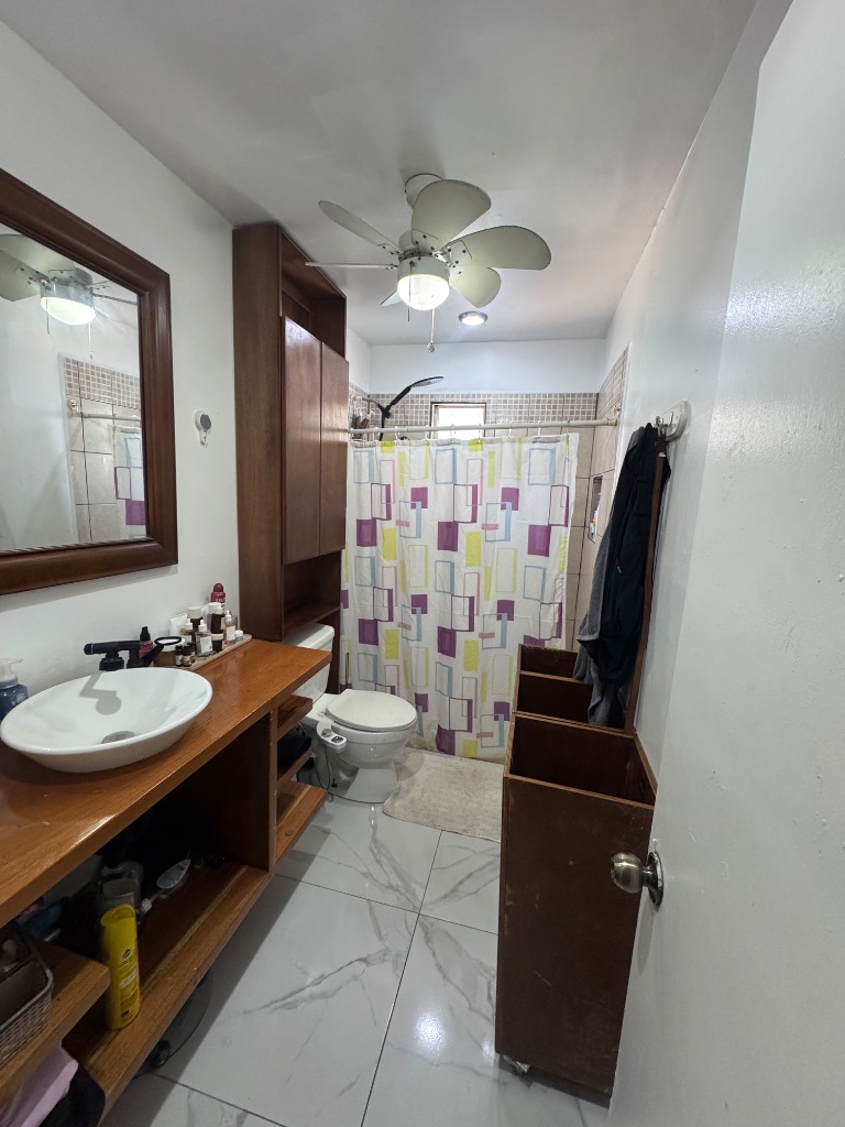 Renovated bathroom