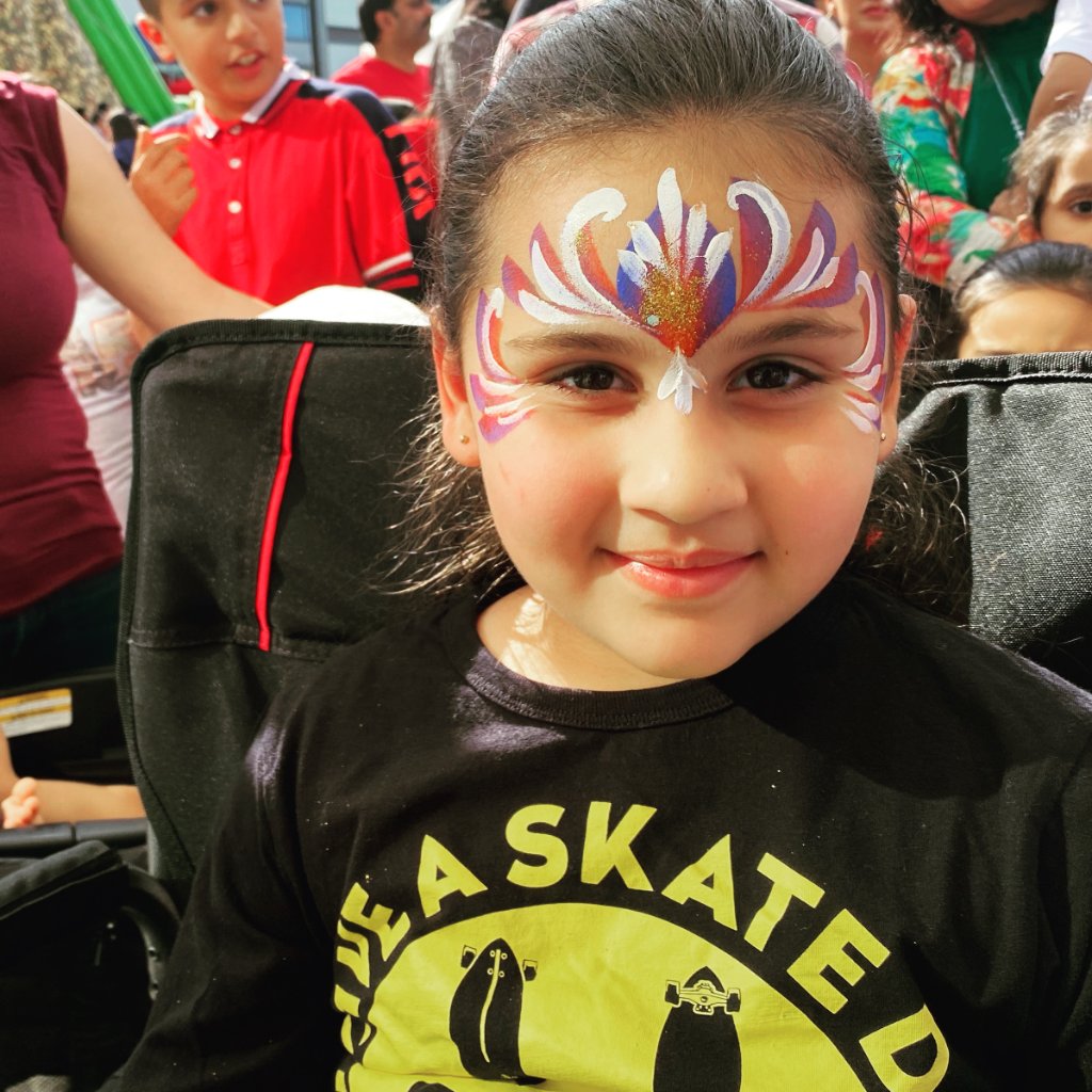 Phoenix face paint