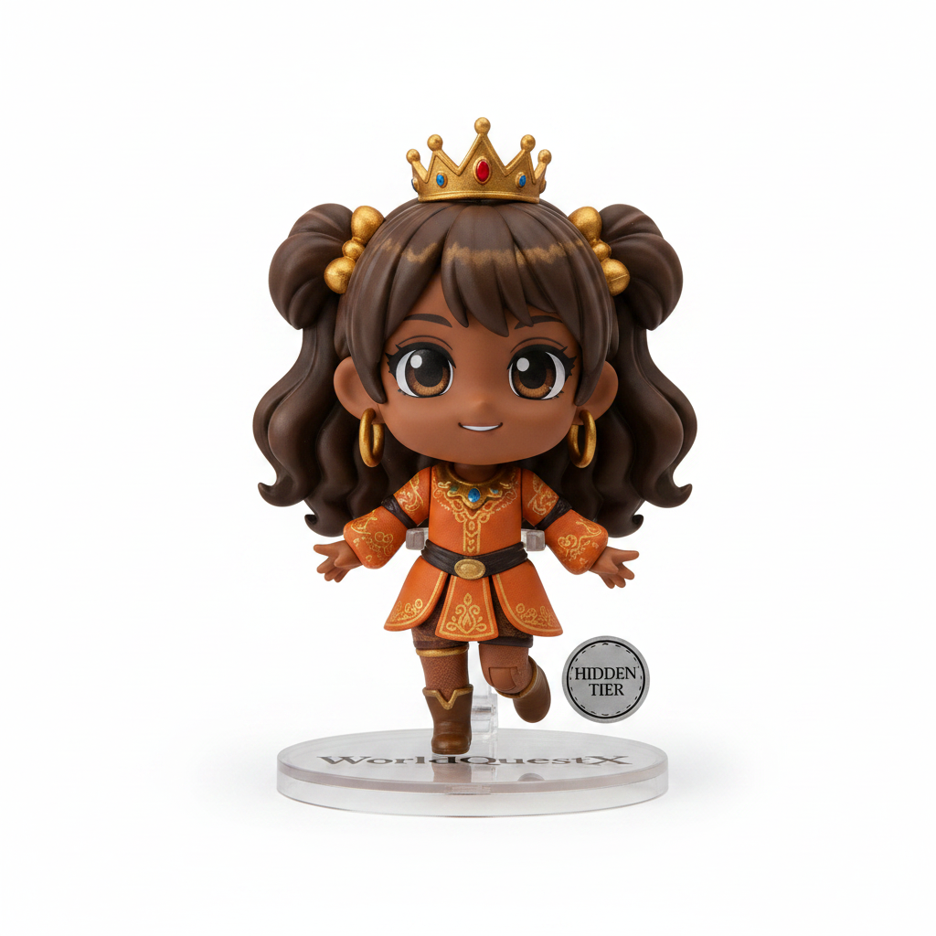 African Queen Figure