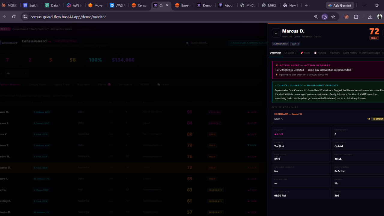 CensusGuard  template preview