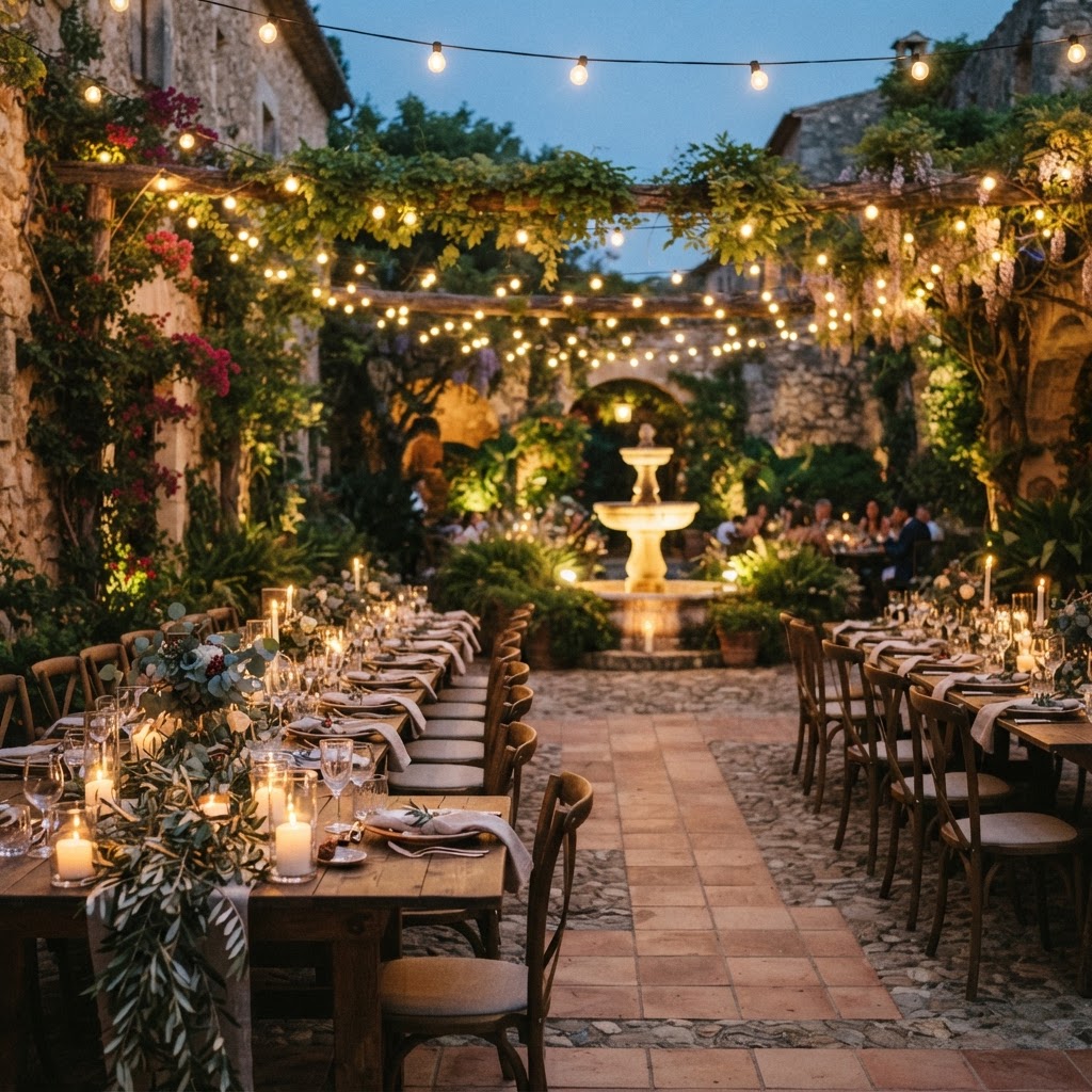 A Garden Wedding in the Heart of Prague