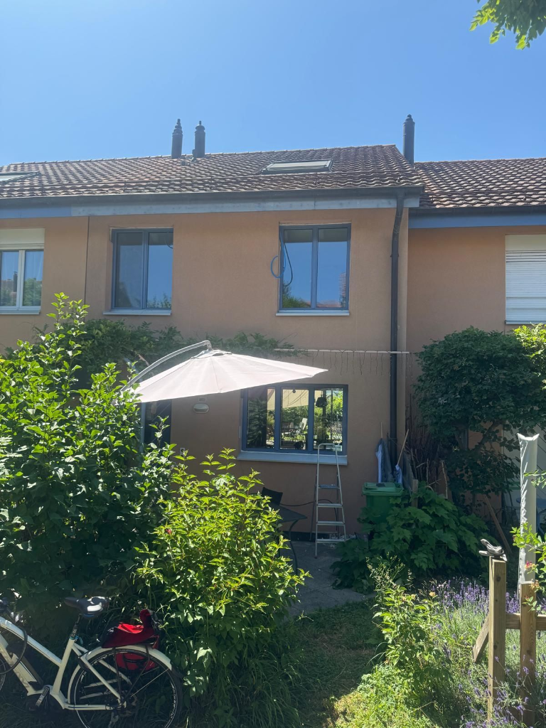 Maison rénovée nouvelles fenêtres
