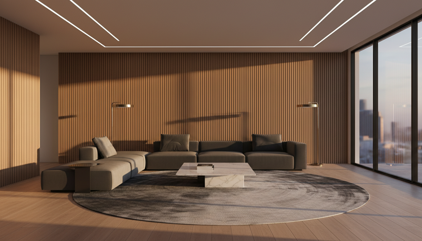 Painel Ripado Laminado