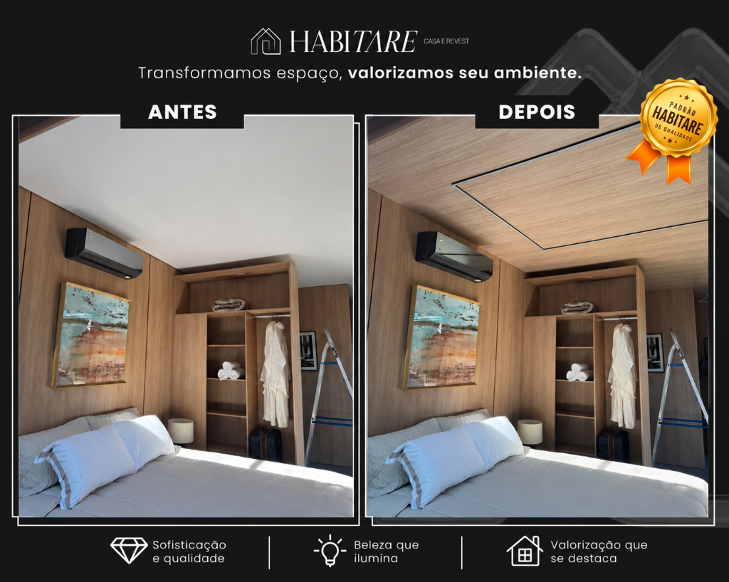 Forro Vinílico · Quarto