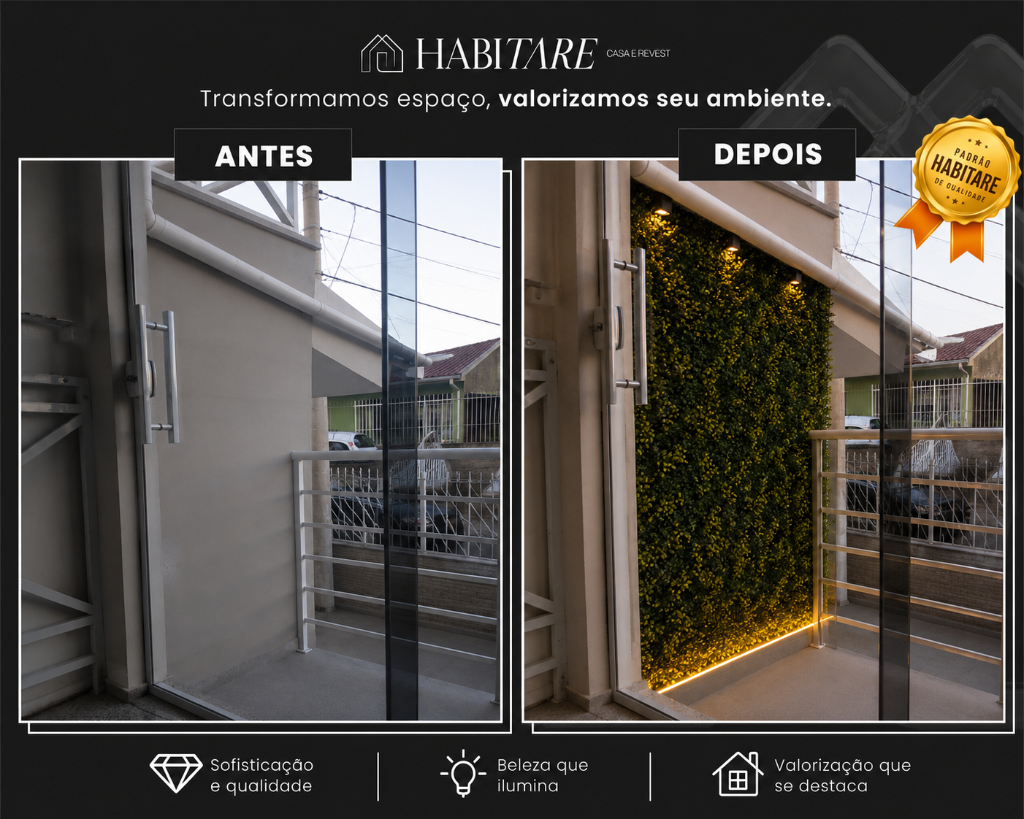 Jardim Vertical · Varanda