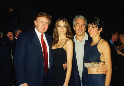 Trump Melania Epstein Maxwell