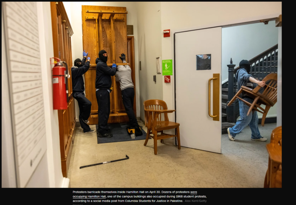 Hamilton Hall Occupation