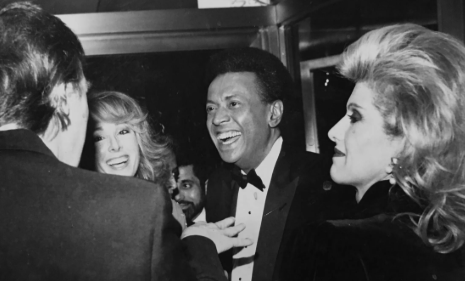 1987 party photo of Trump and Carroll