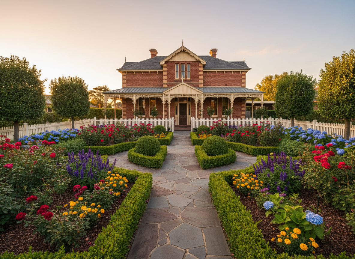 Gardening and landscaping services Ballarat — garden maintenance hedge trimming mulching Pristine Properties Ballarat VIC