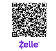 Scan to donate via Zelle