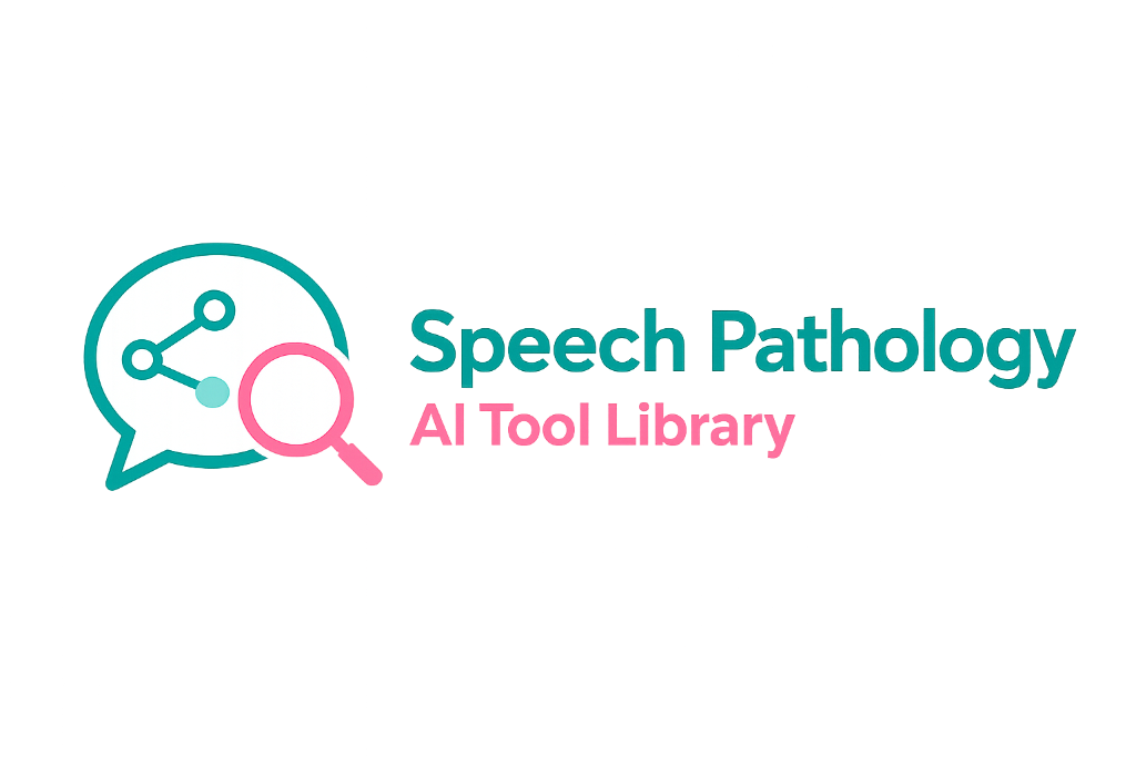 Speech Pathology AI Tool Library